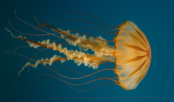 Kompassqualle (Chrysaora hysoscella)