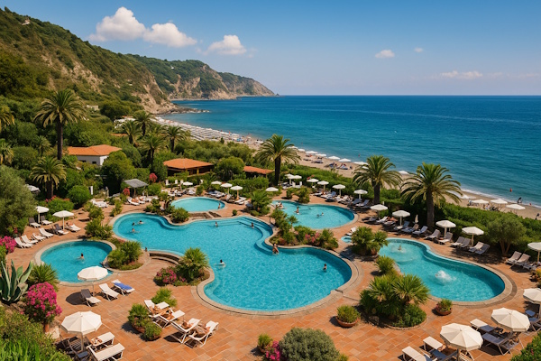 Thermalbad auf der Insel Ischia