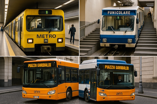 Öffentlicher Nahverkehr in Neapel – Metro, Busse und Seilbahnen